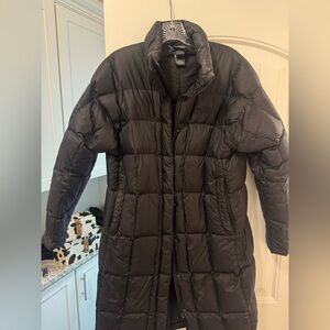The North Face Women's Black Long Puffer Coat